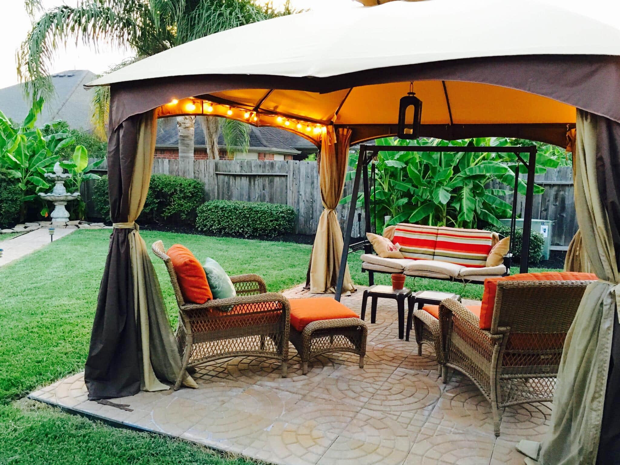 outdoor covered gazebo with lighting and striking 2022 11 02 18 16 55 utc